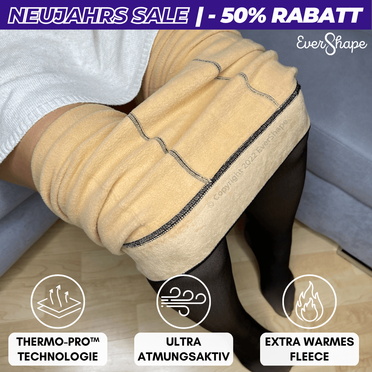 EverShape™ Fleece-Strumpfhose