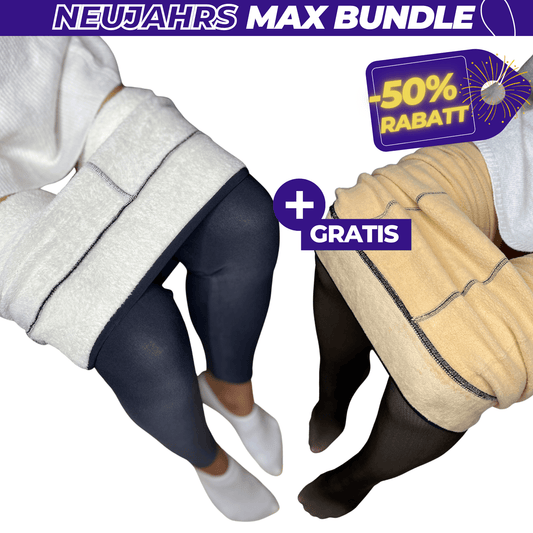 EverShape™ MAX BUNDLE: Thermo-Leggings + GRATIS Fleece Strumpfhose